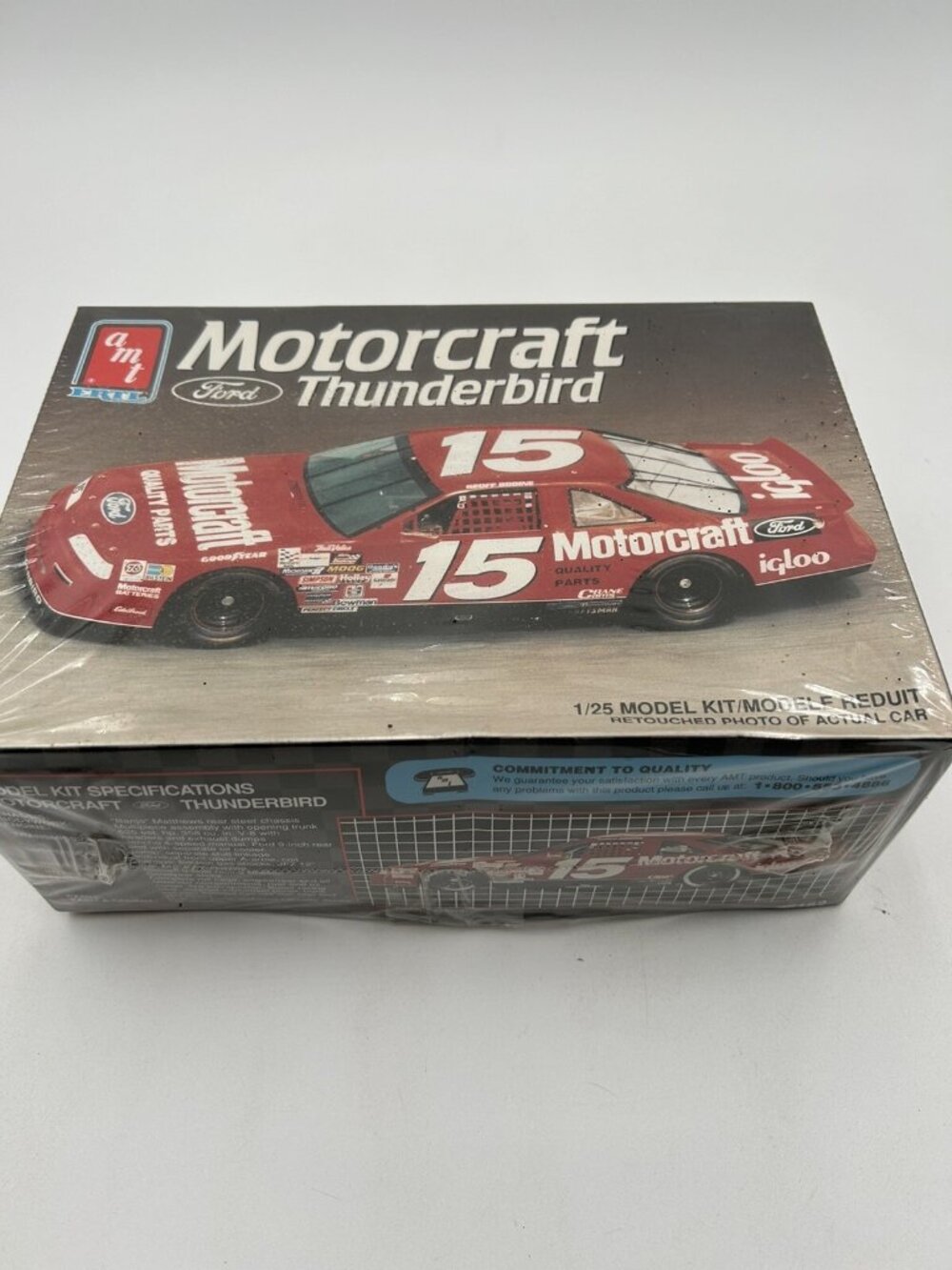 AMT Motorcraft Thunderbird #15 Kit #6162 Factory Sealed 1:25
